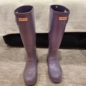 Hunter rain boots for women